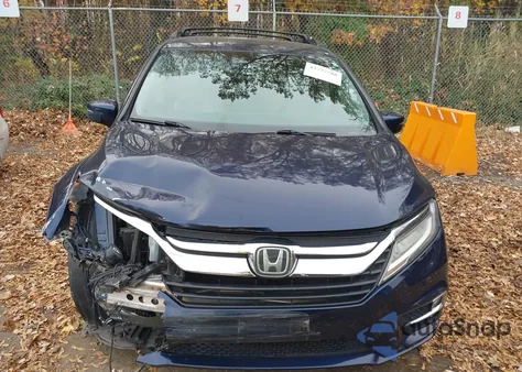 2018 Honda Odyssey Elite from USA, damaged, VIN 5FNRL6H97JB046867